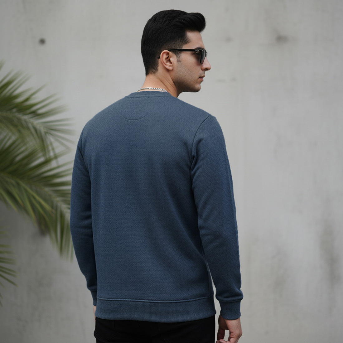 ML Sweatshirts Denim | NAVZA