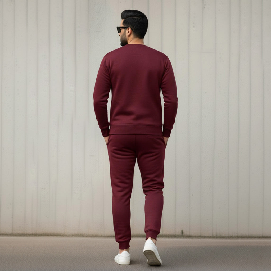 ML SWEATSHIRT TRACKER – BURGUNDY