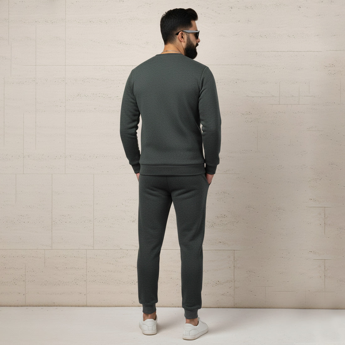 ML SWEATSHIRT TRACKER – CHARCOAL