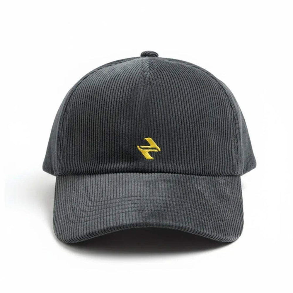 CORDUROY CAP | CHARCOAL GREY - NAVZA