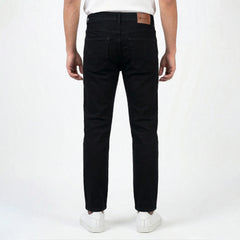 RELAXED STRAIGHT FIT DENIM - BLACK