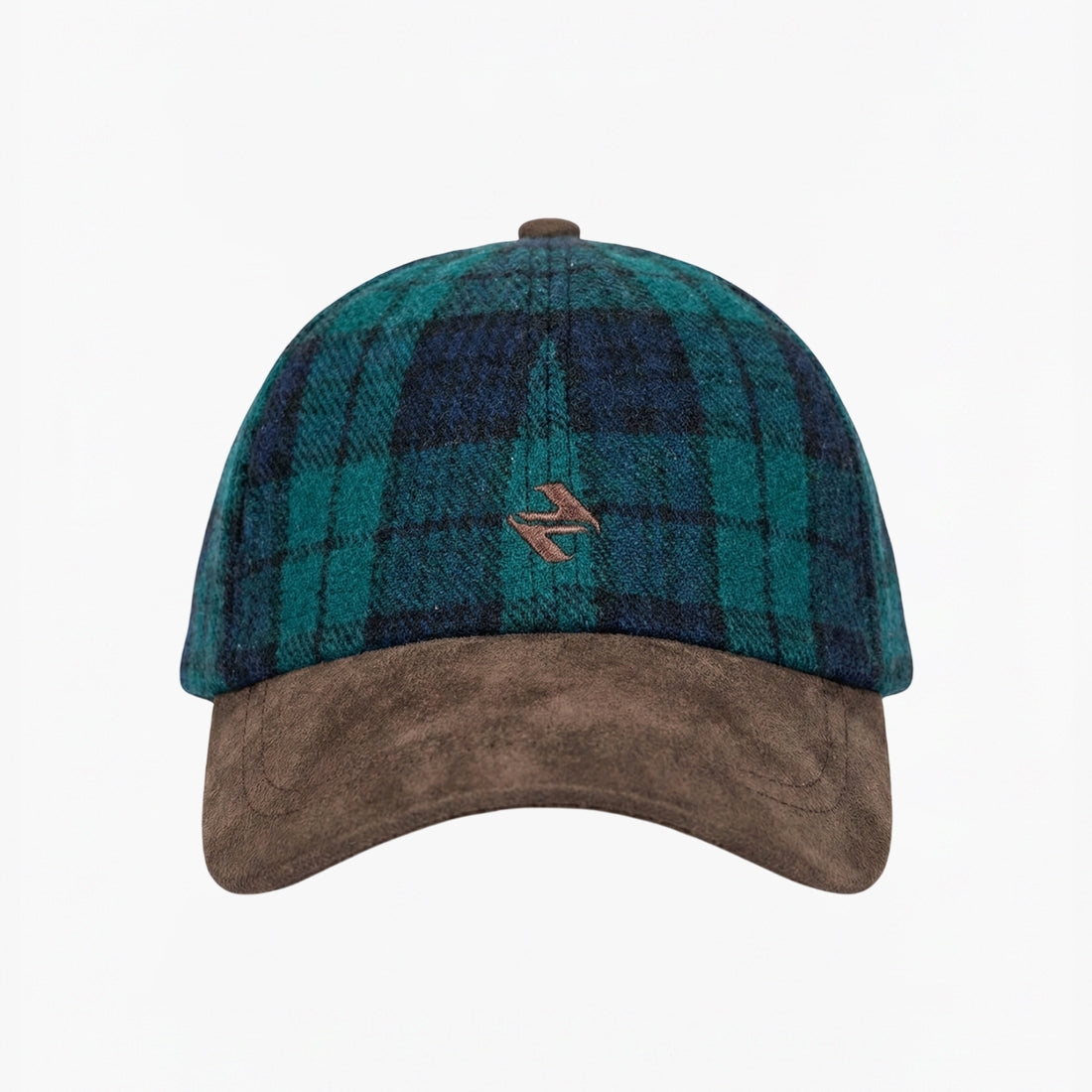 Scottish tartan cap green & blue | NAVZA