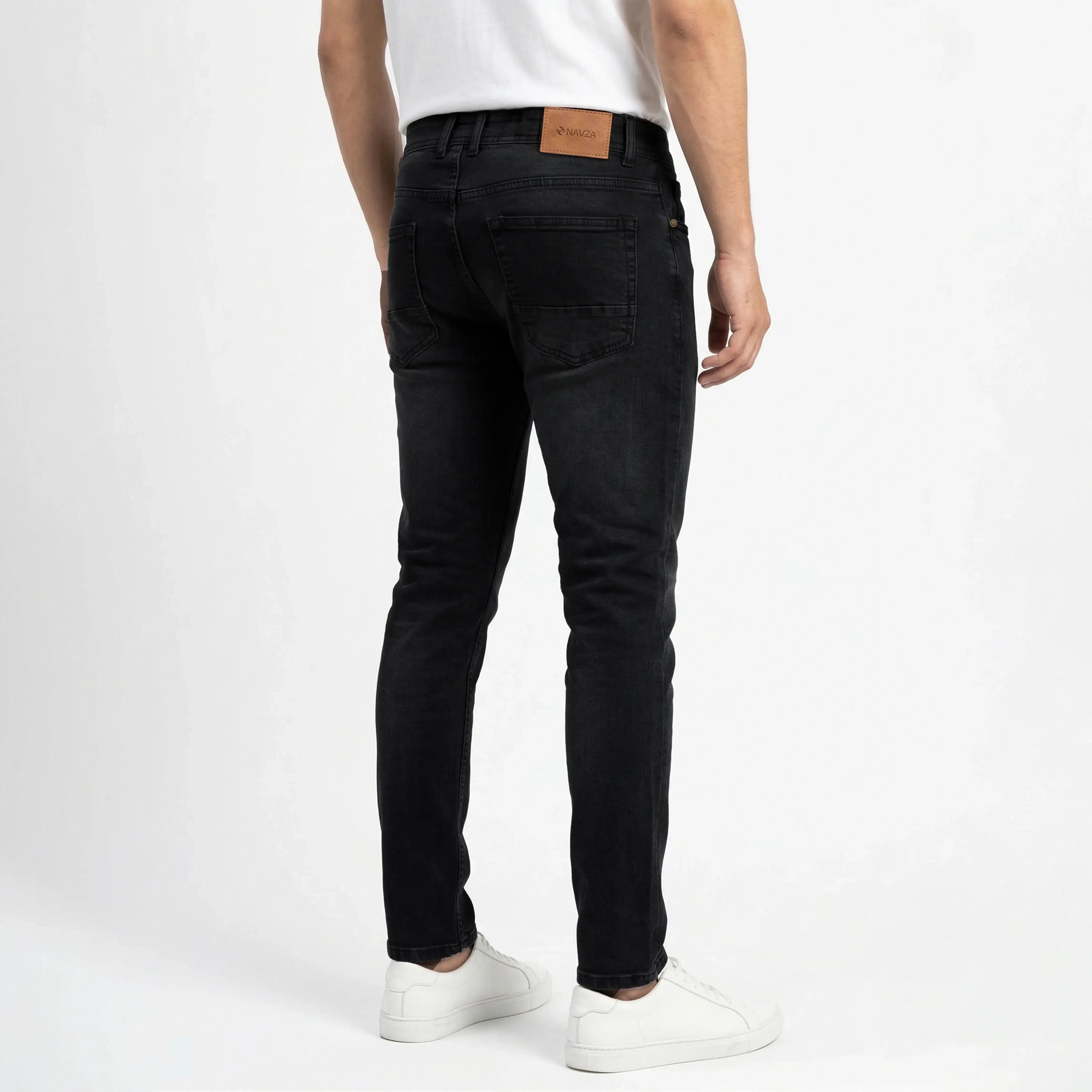 SLIM FIT DENIM - CHARCOAL BLACK