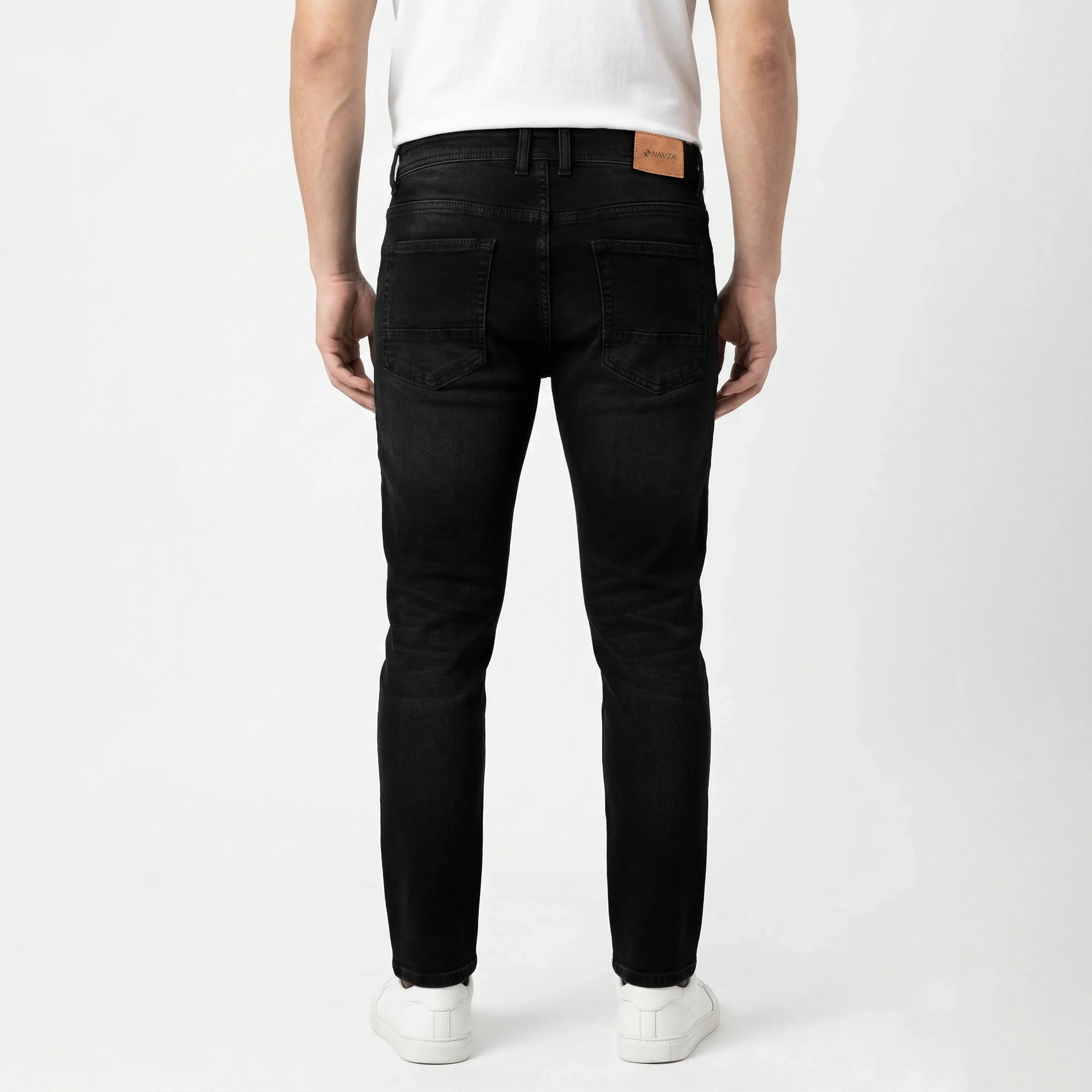 SLIM FIT DENIM - CHARCOAL BLACK