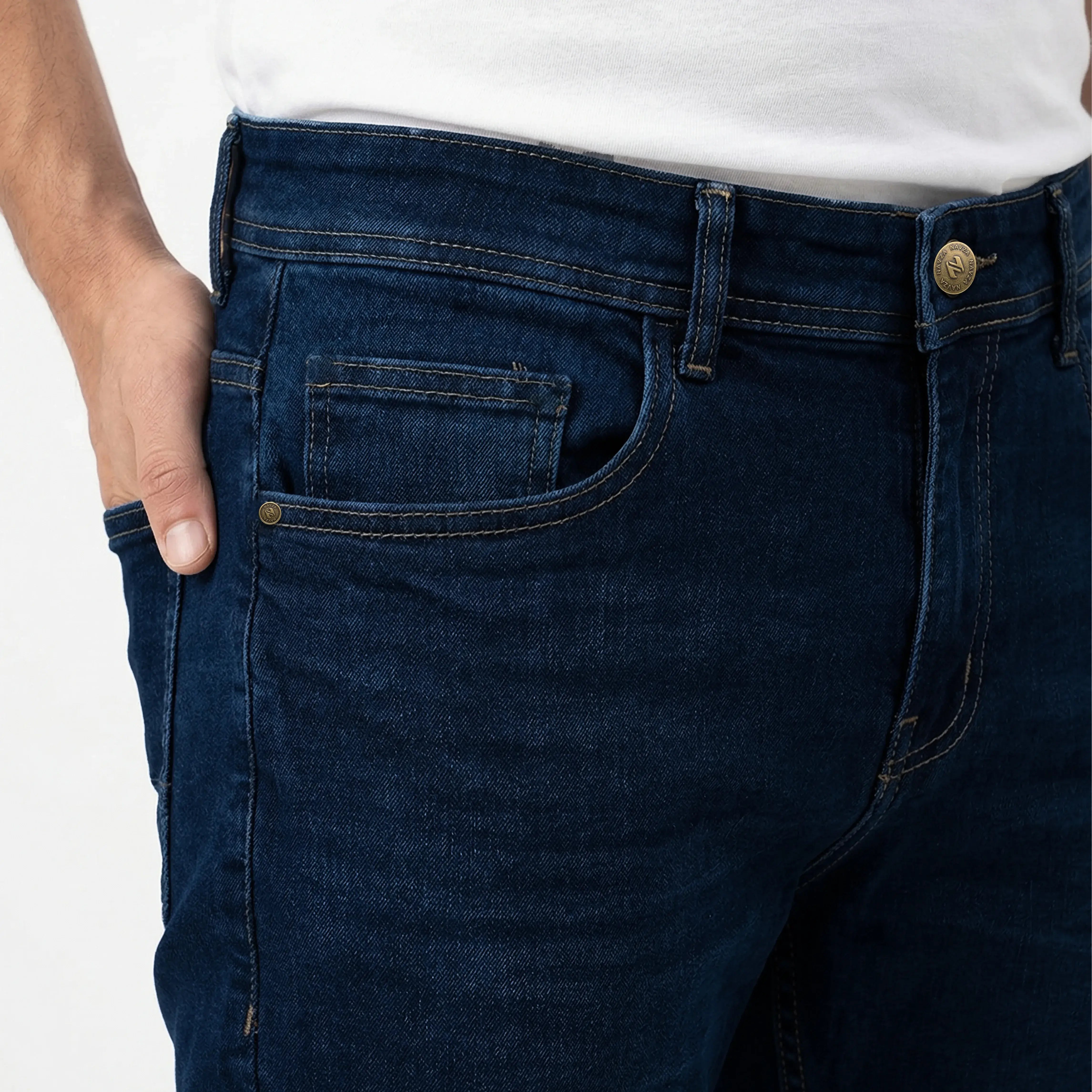 SLIM FIT DENIM - DARK BLUE