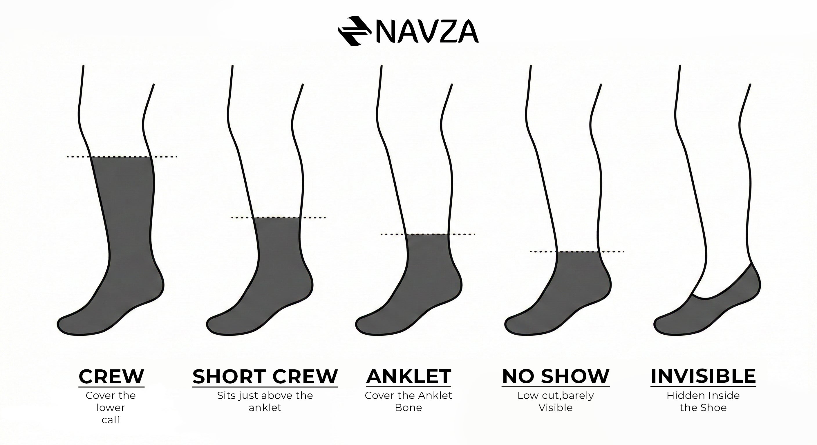 MEN CREW SOCKS | GREY