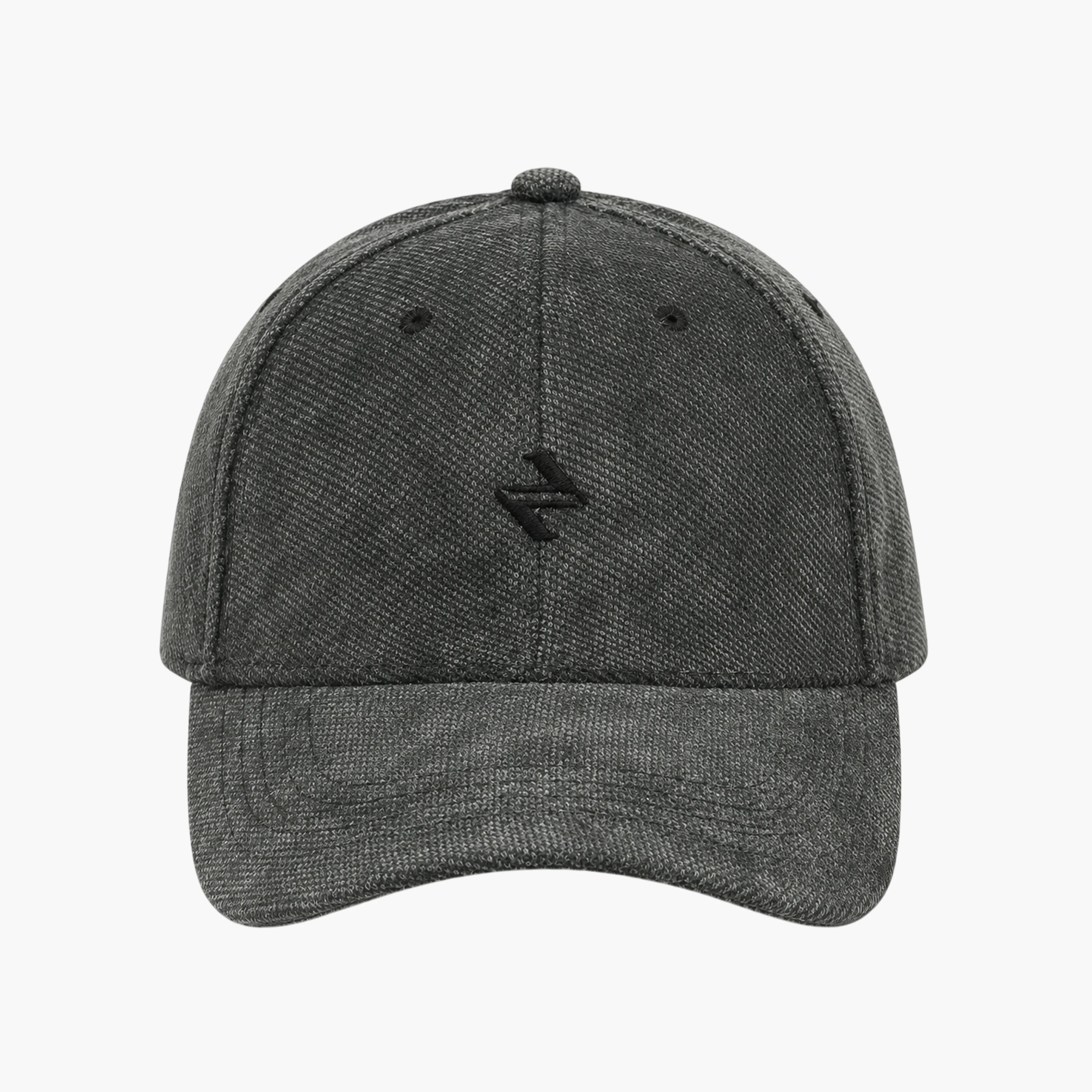 SOFT WAFFLE TEXTURED CAP | CHARCOAL