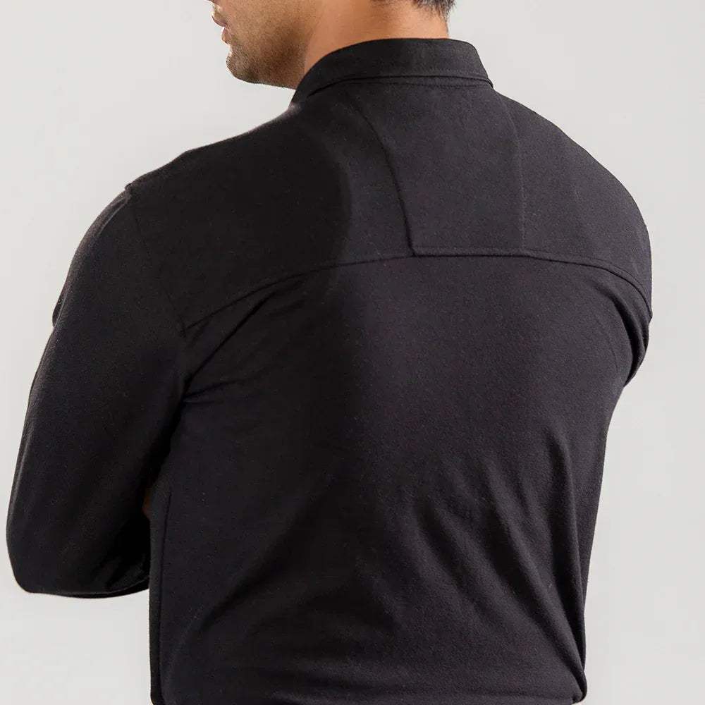 CL SMART SHIRT - BLACK - NAVZA