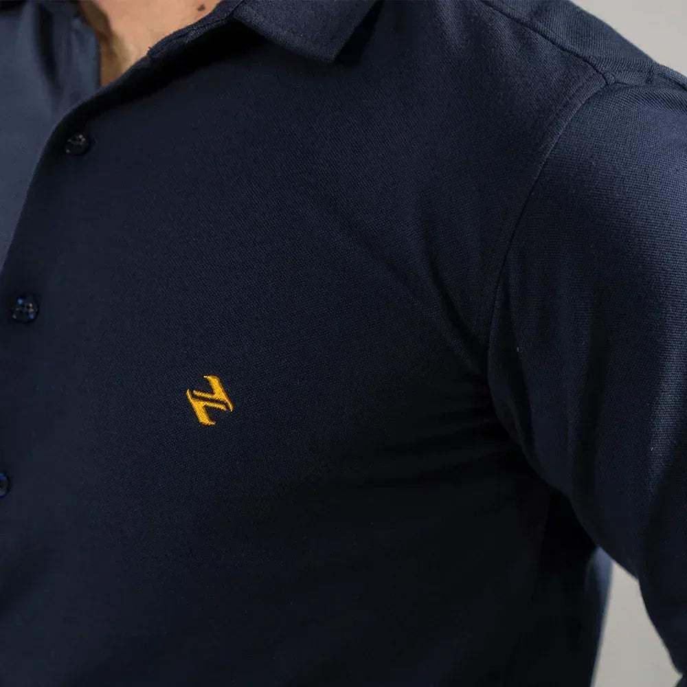 CL SMART SHIRT - NAVY - NAVZA