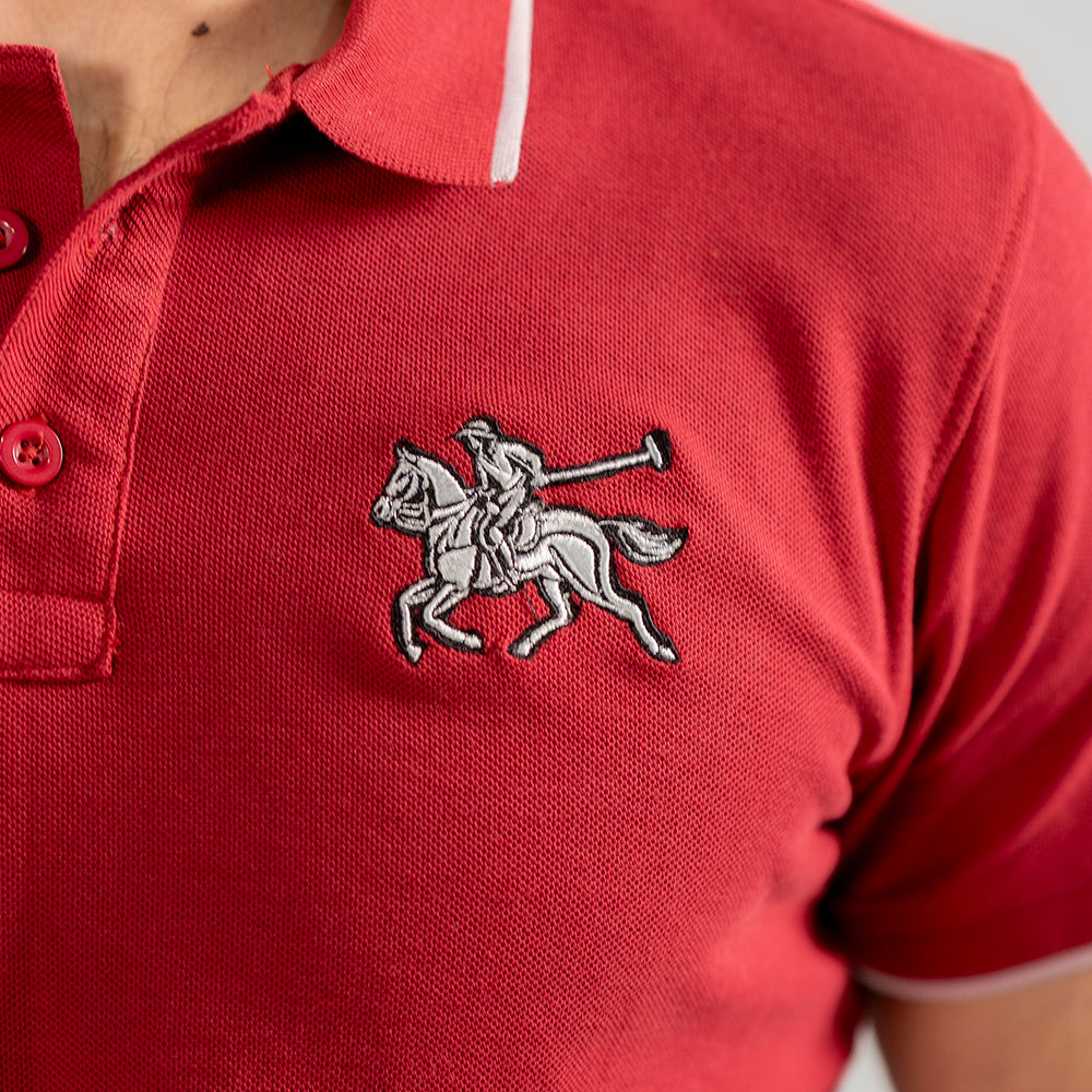 ST HV POLO - MAROON