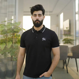 HR POLO - BLACK