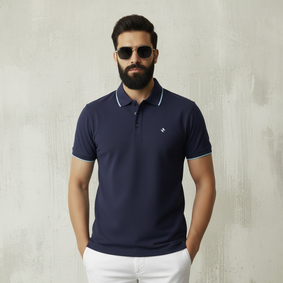 ST LV POLO - NAVY
