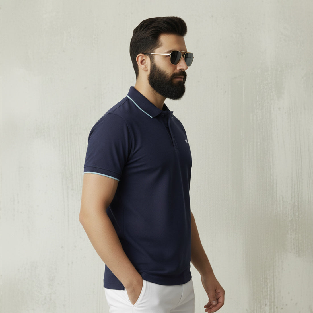 ST LV POLO - NAVY