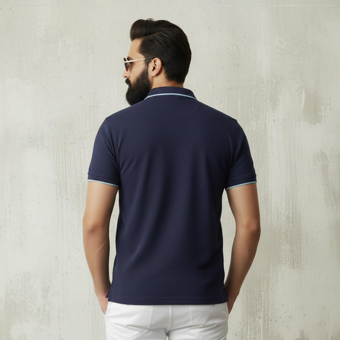 ST LV POLO - NAVY