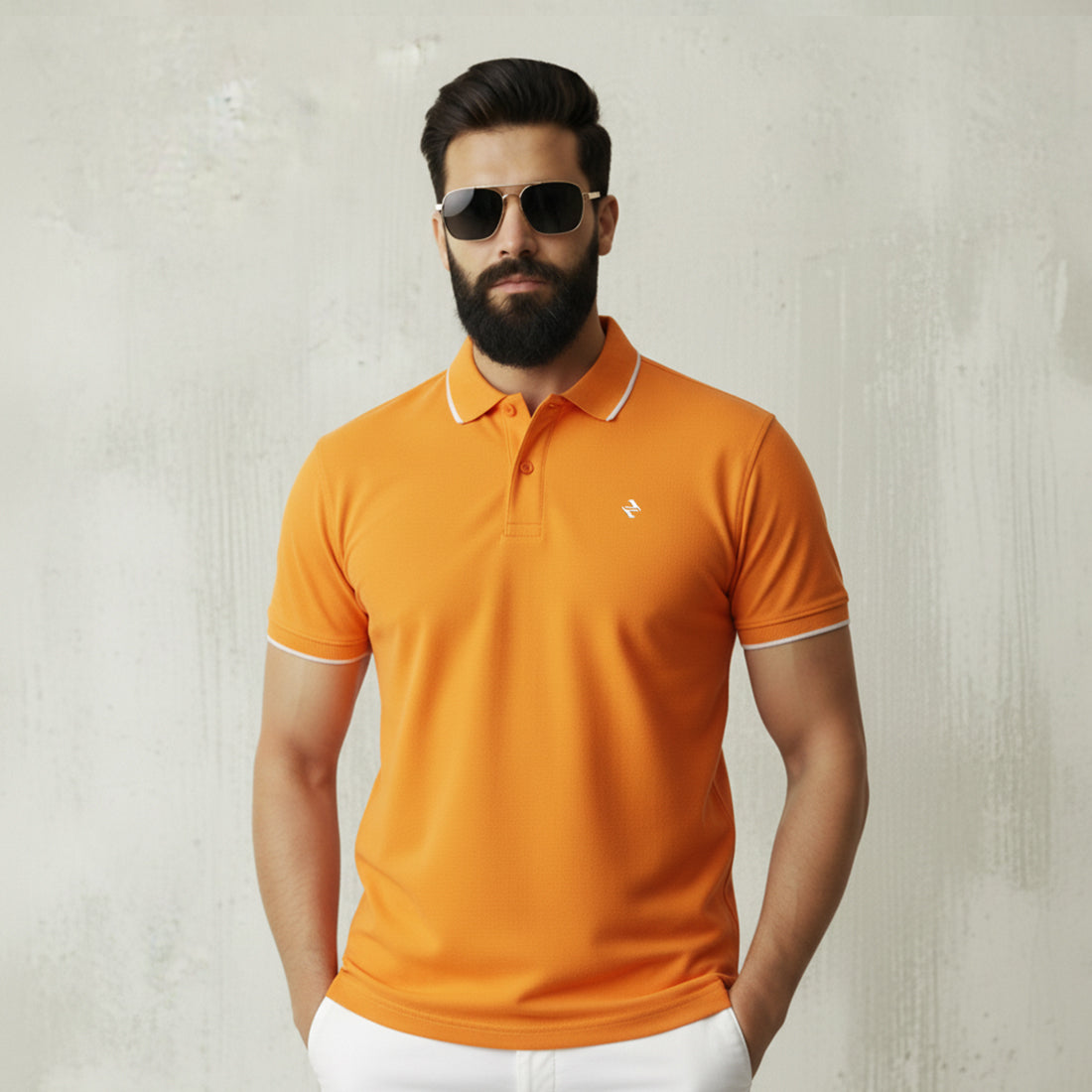 ST LV POLO - ORANGE