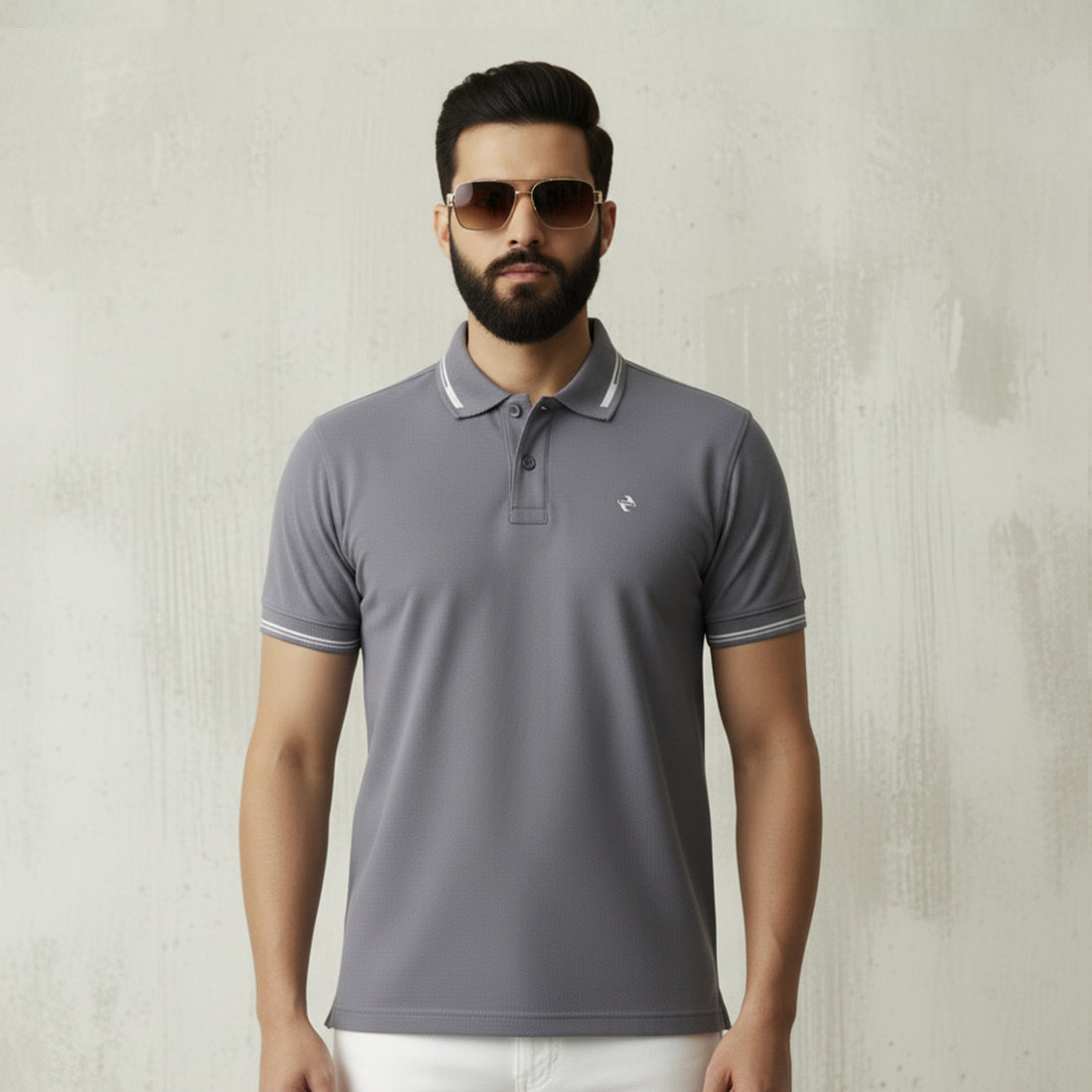 ST POLO – GREY