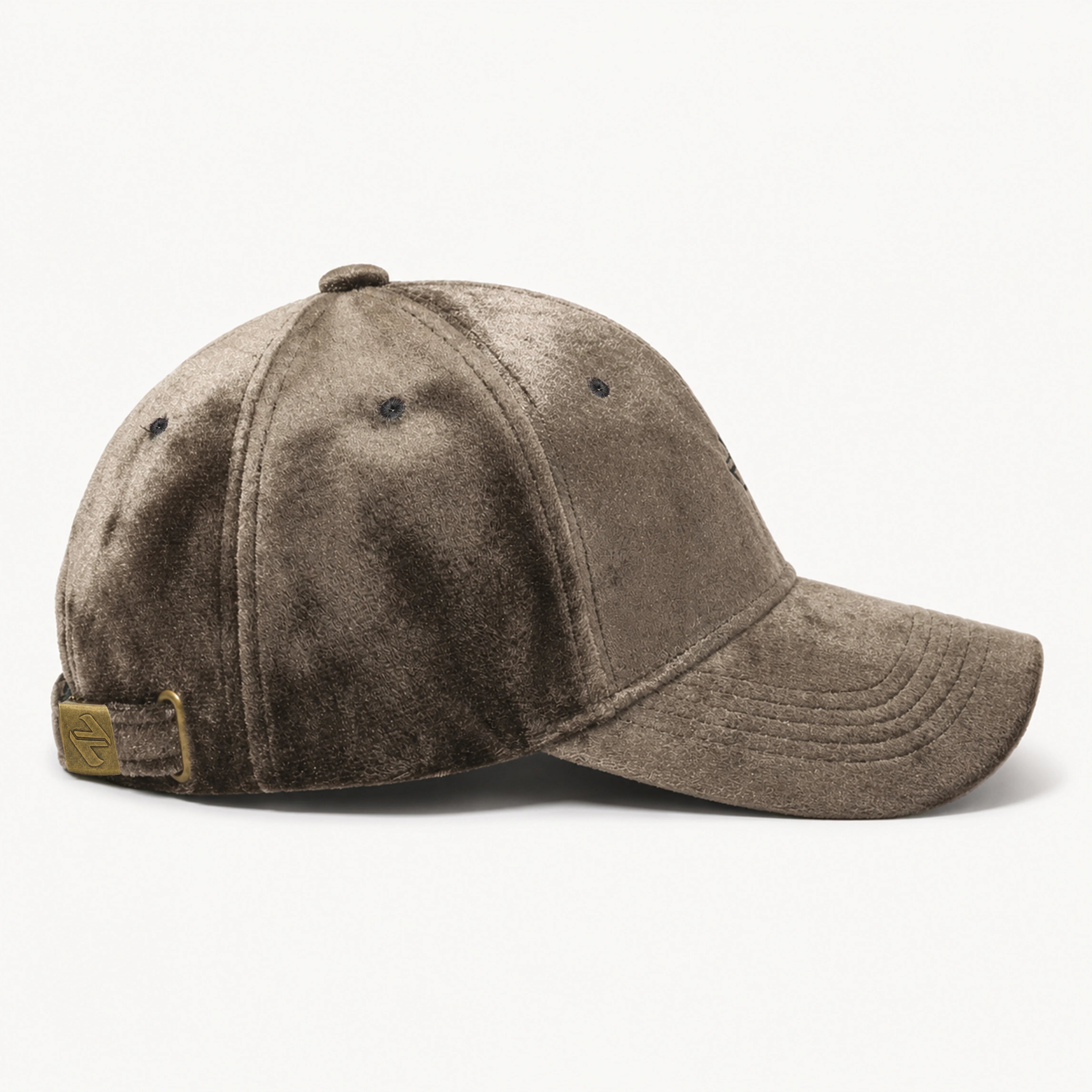 VELVET CAP | COFFEE BROWN