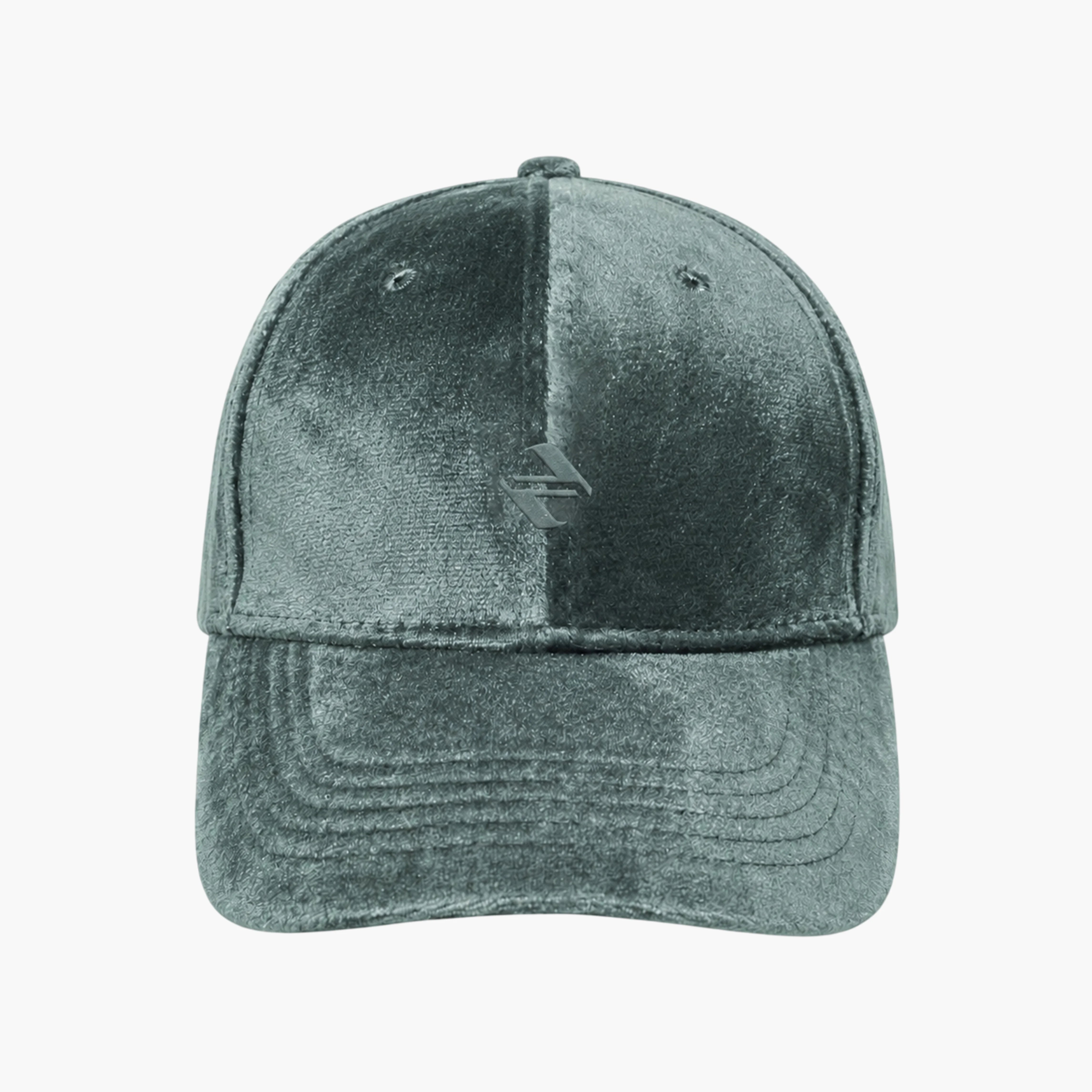 VELVET CAP | GREYISH TEAL
