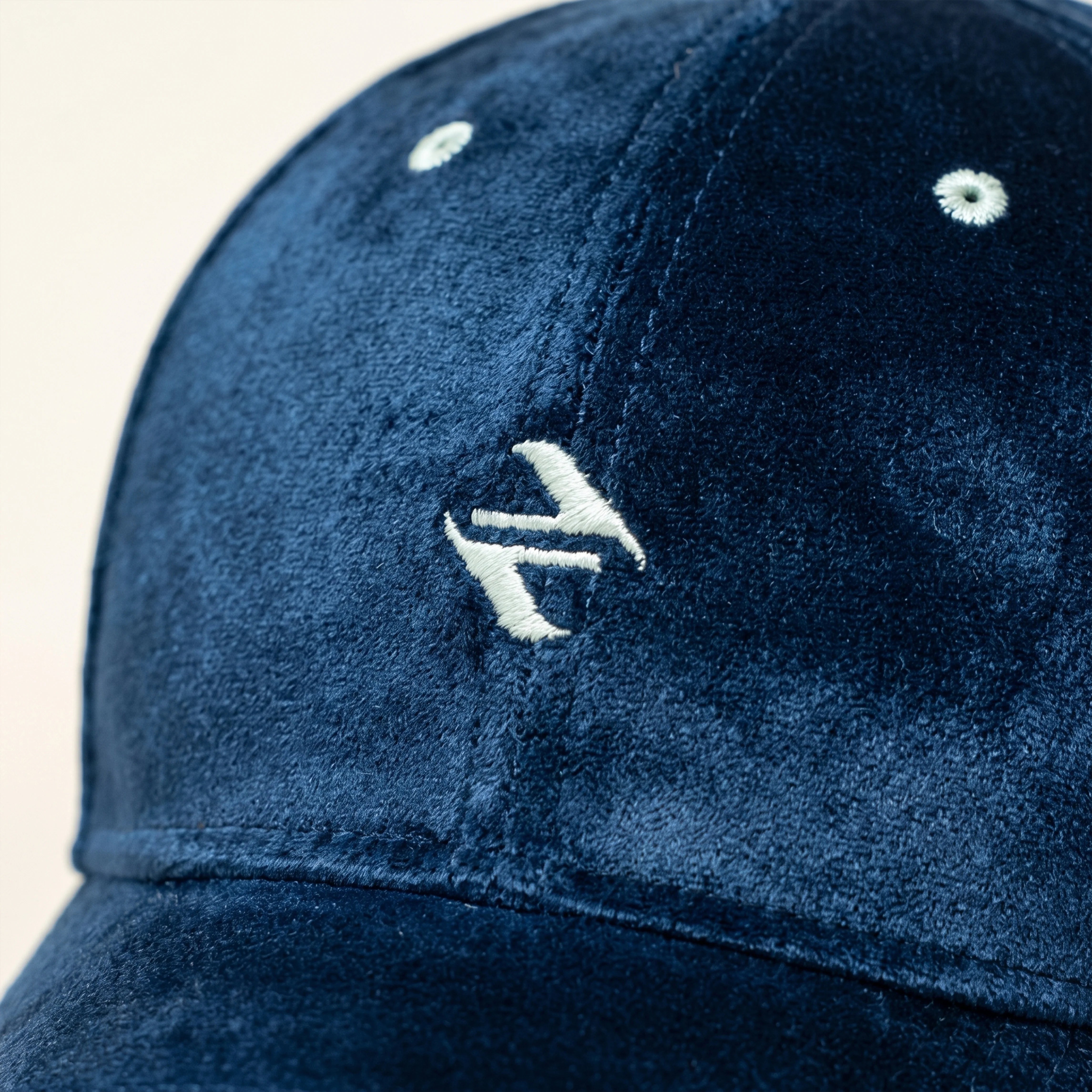 VELVET CAP | NAVY BLUE