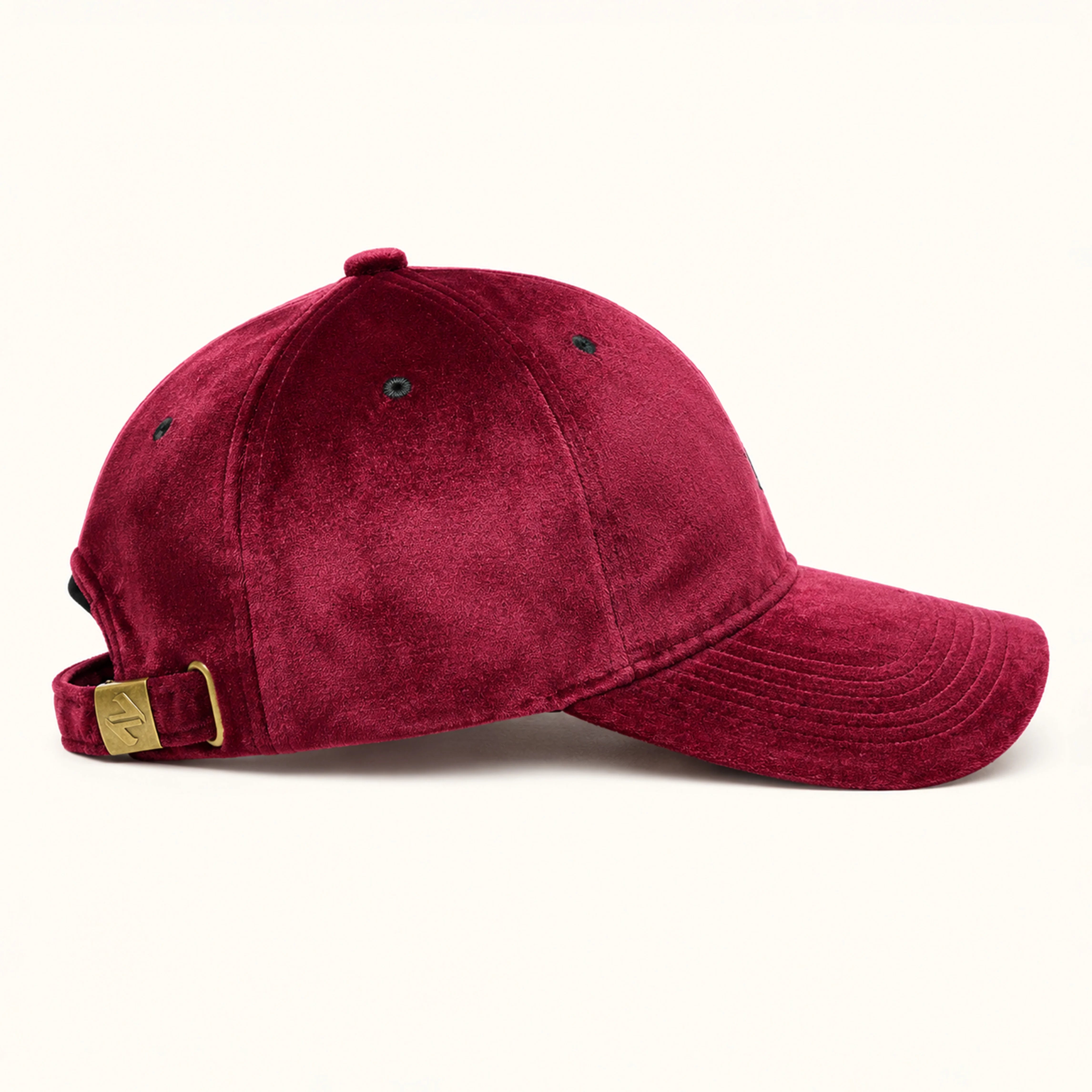 VELVET CAP | RICH BURGUNDY