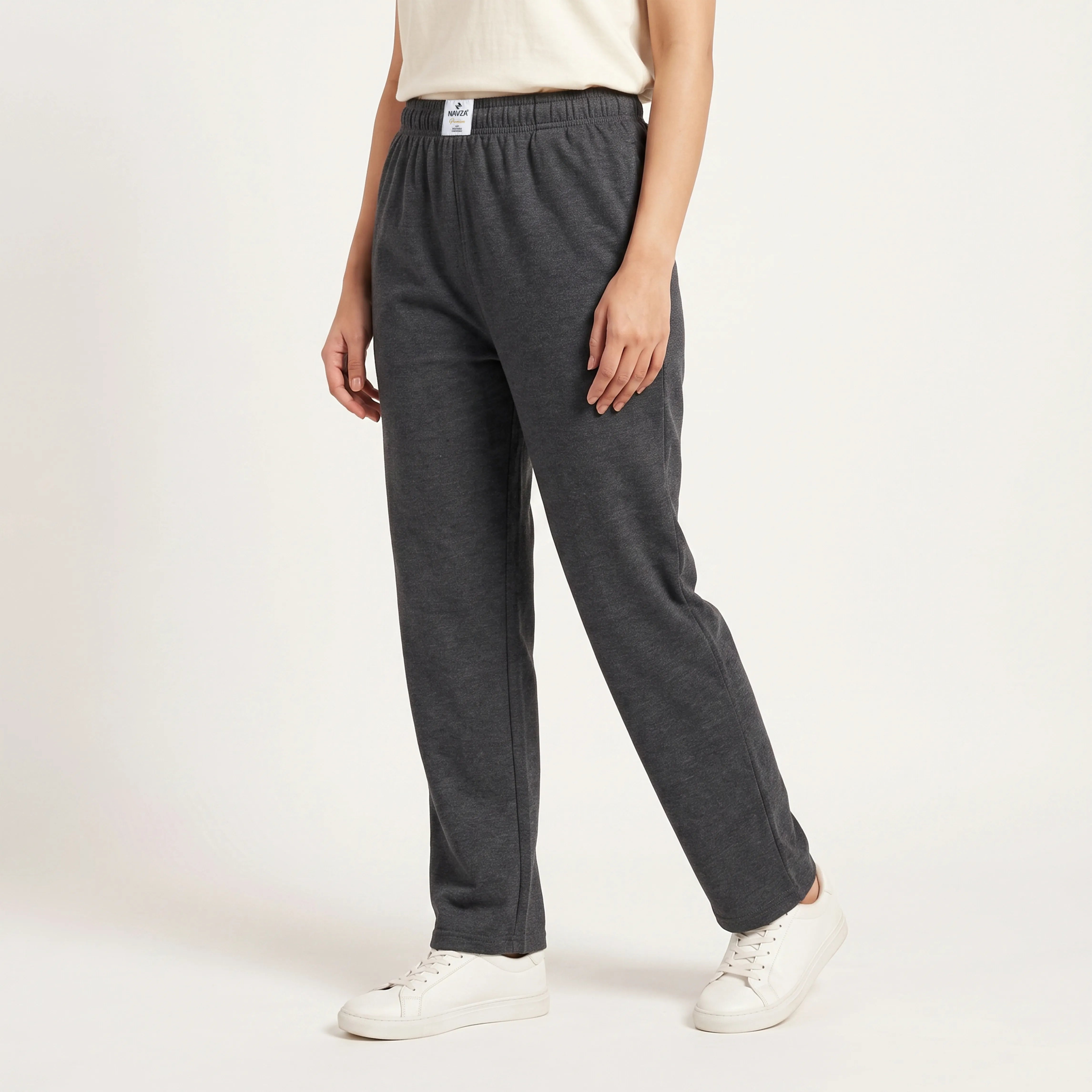 WOMEN ML JERSEY TROUSER – CHARCOAL
