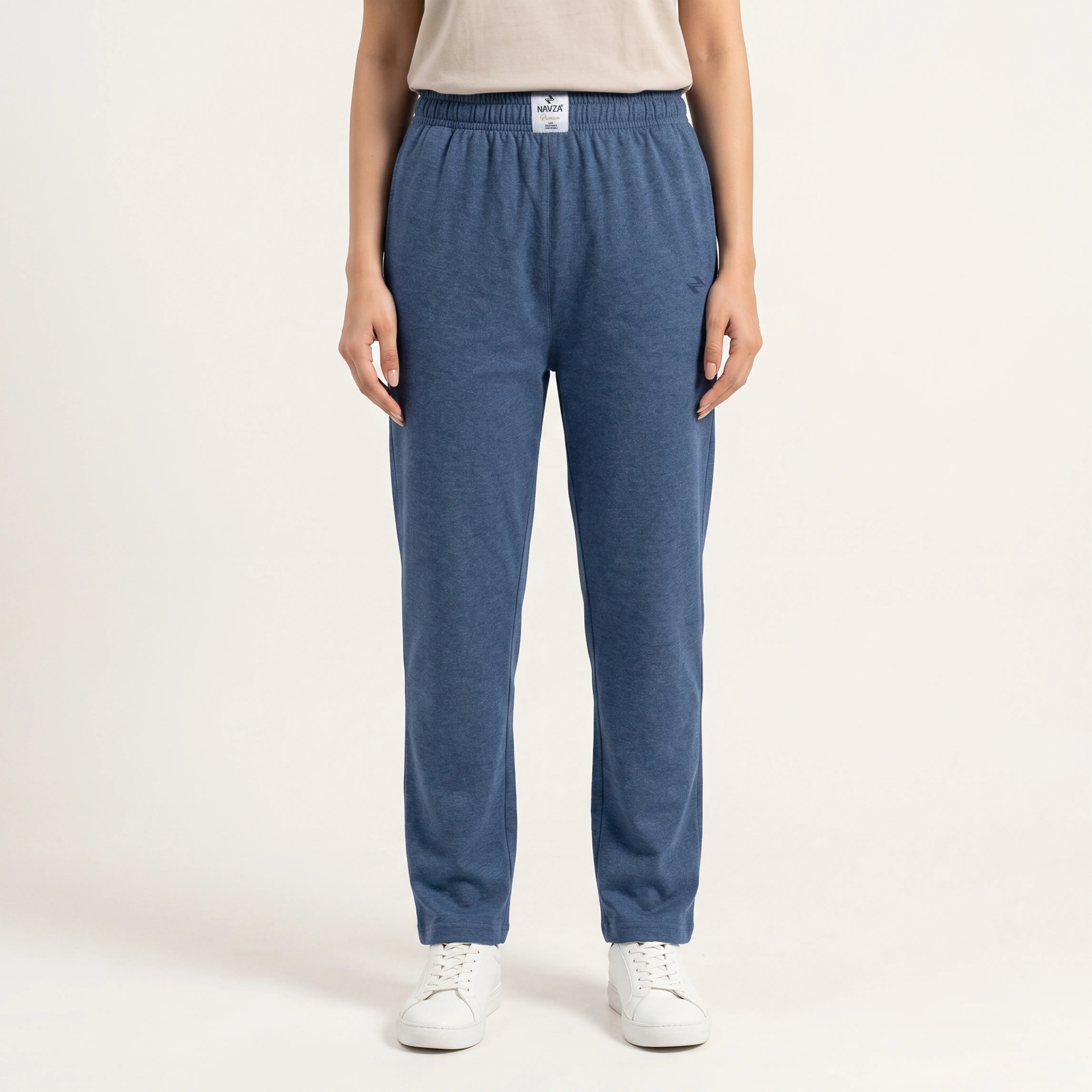 WOMEN ML JERSEY TROUSER – DENIM