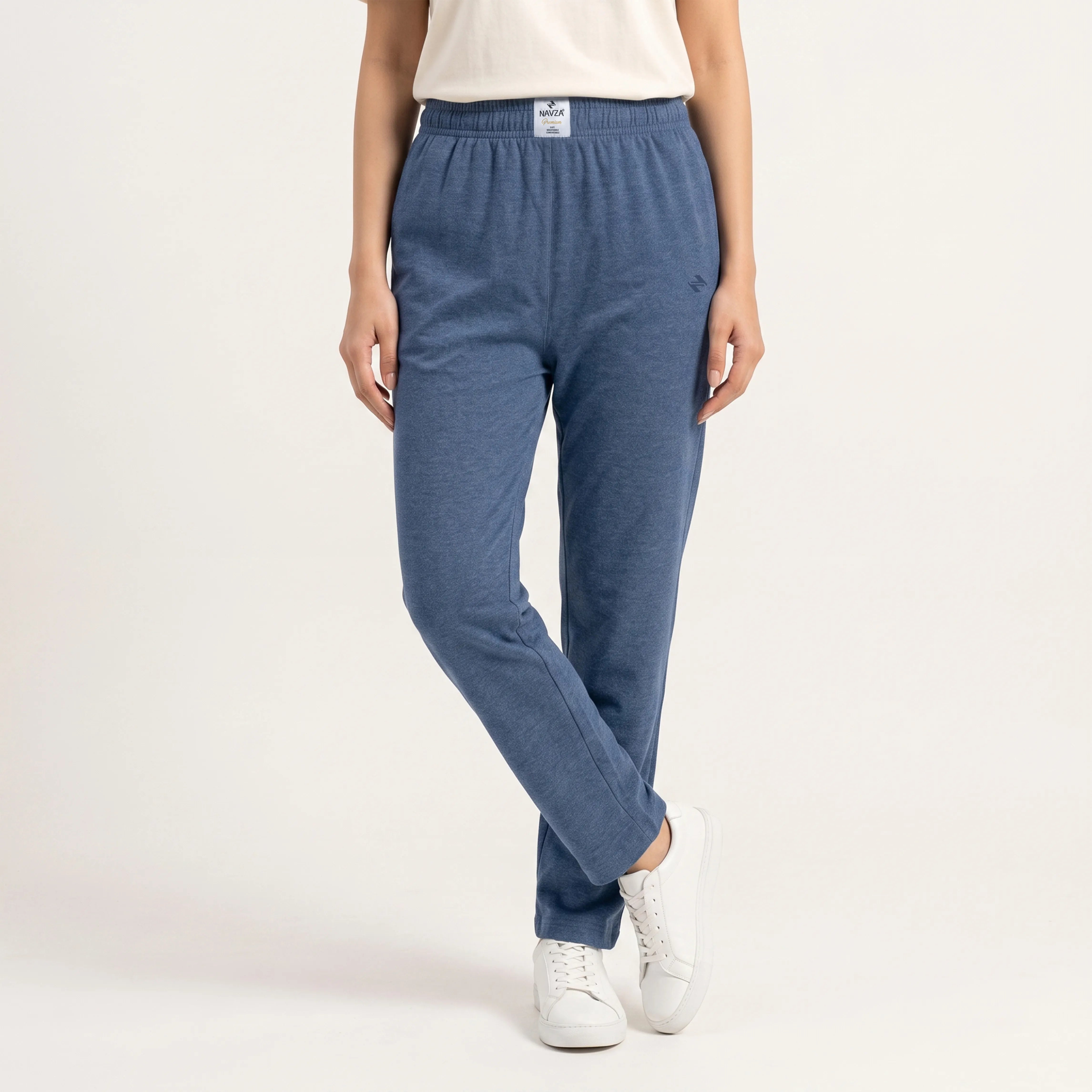 WOMEN ML JERSEY TROUSER – DENIM
