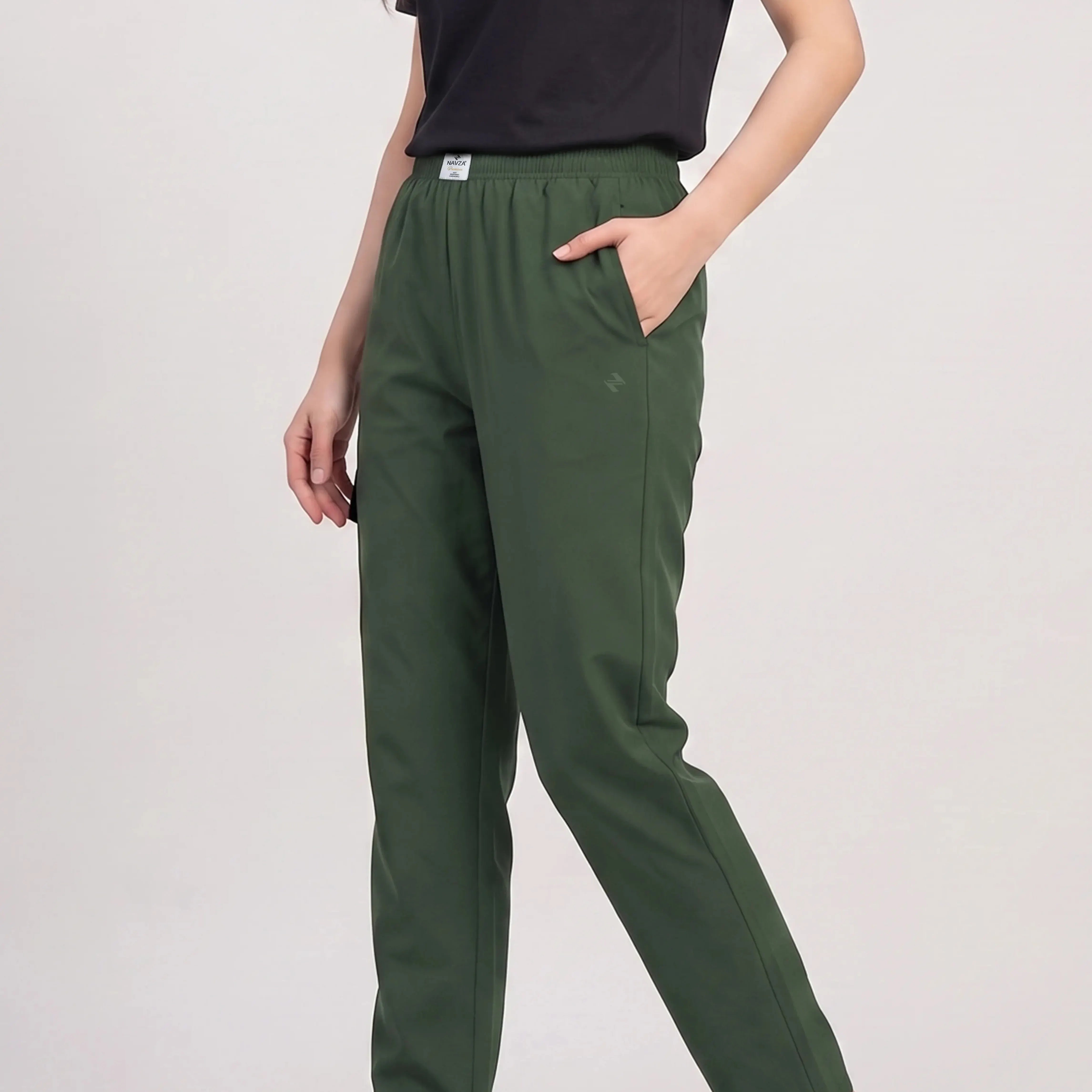 WOMEN ML JERSEY TROUSER – GREEN