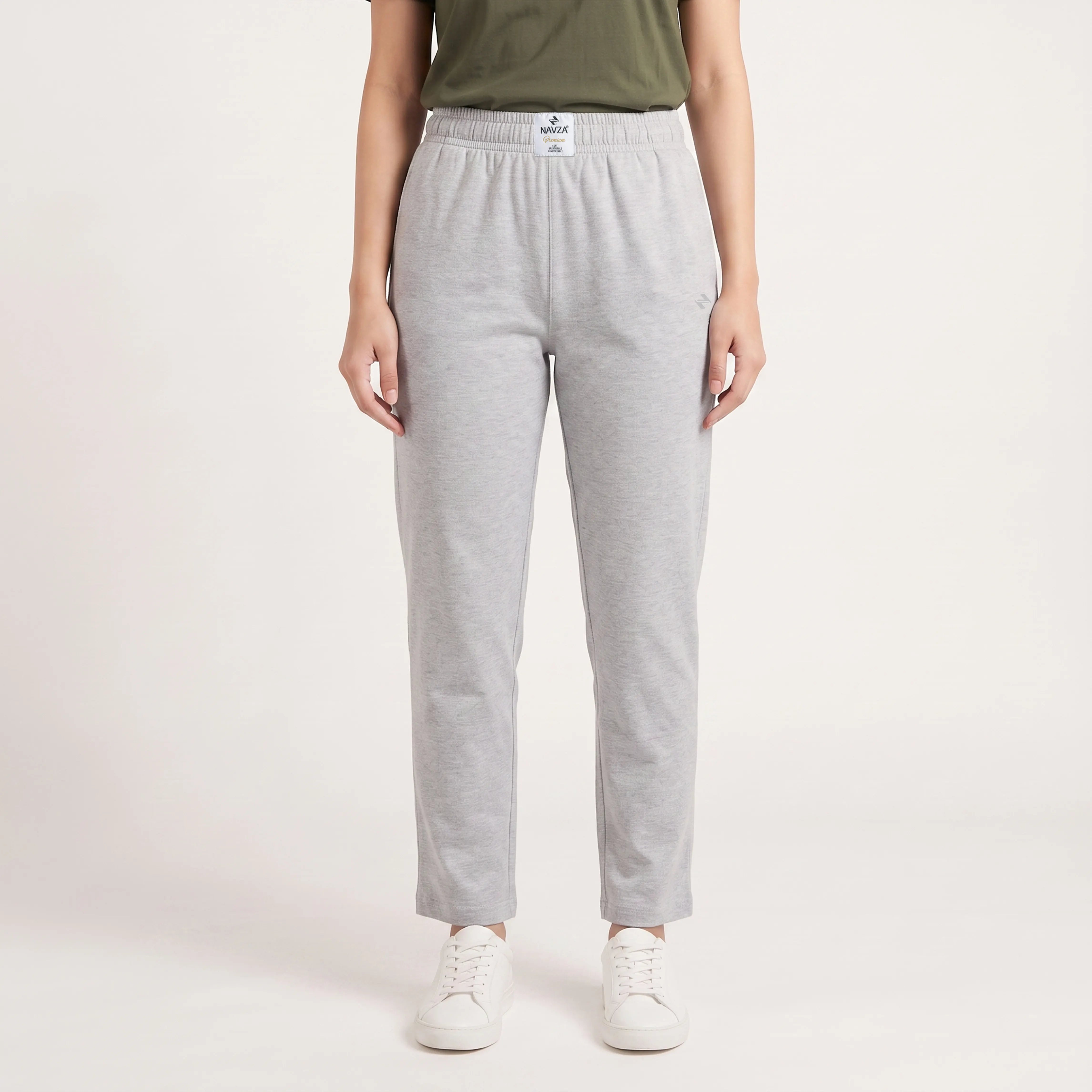 WOMEN ML JERSEY TROUSER – GREY