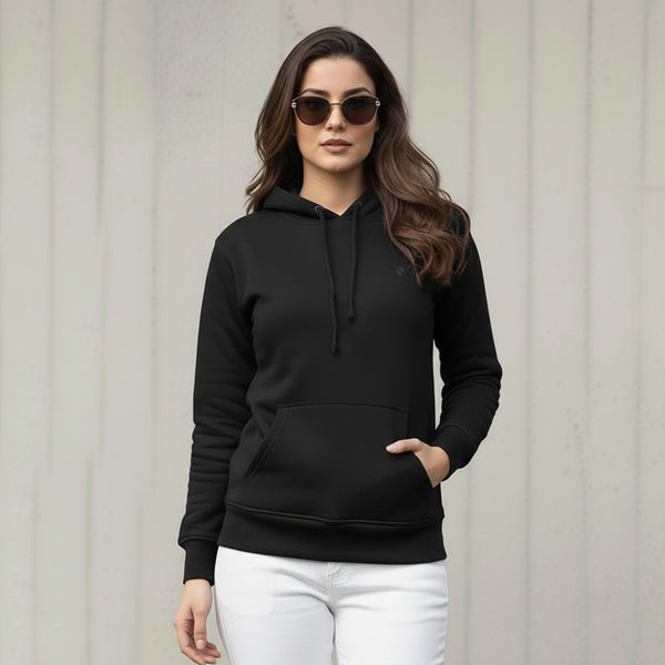 Women Hoodies Black | NAVZA