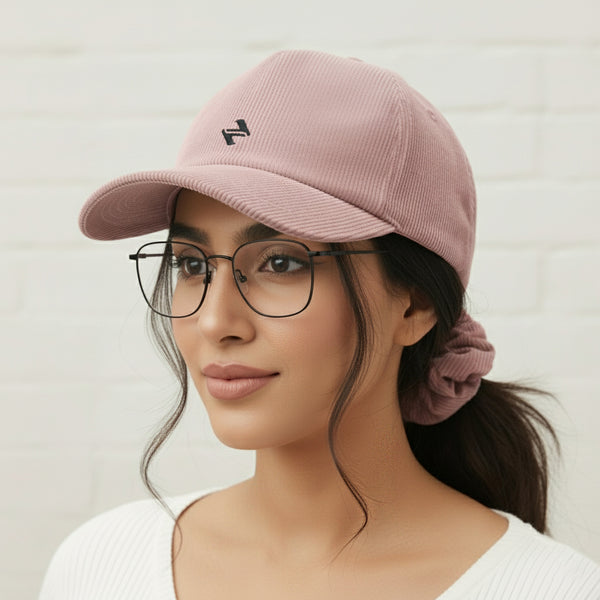 CORDUROY CAP | DUSTY PINK