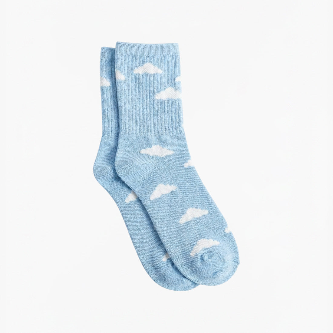 WOMEN CREW SOCKS SKY BLUE | NAVZA