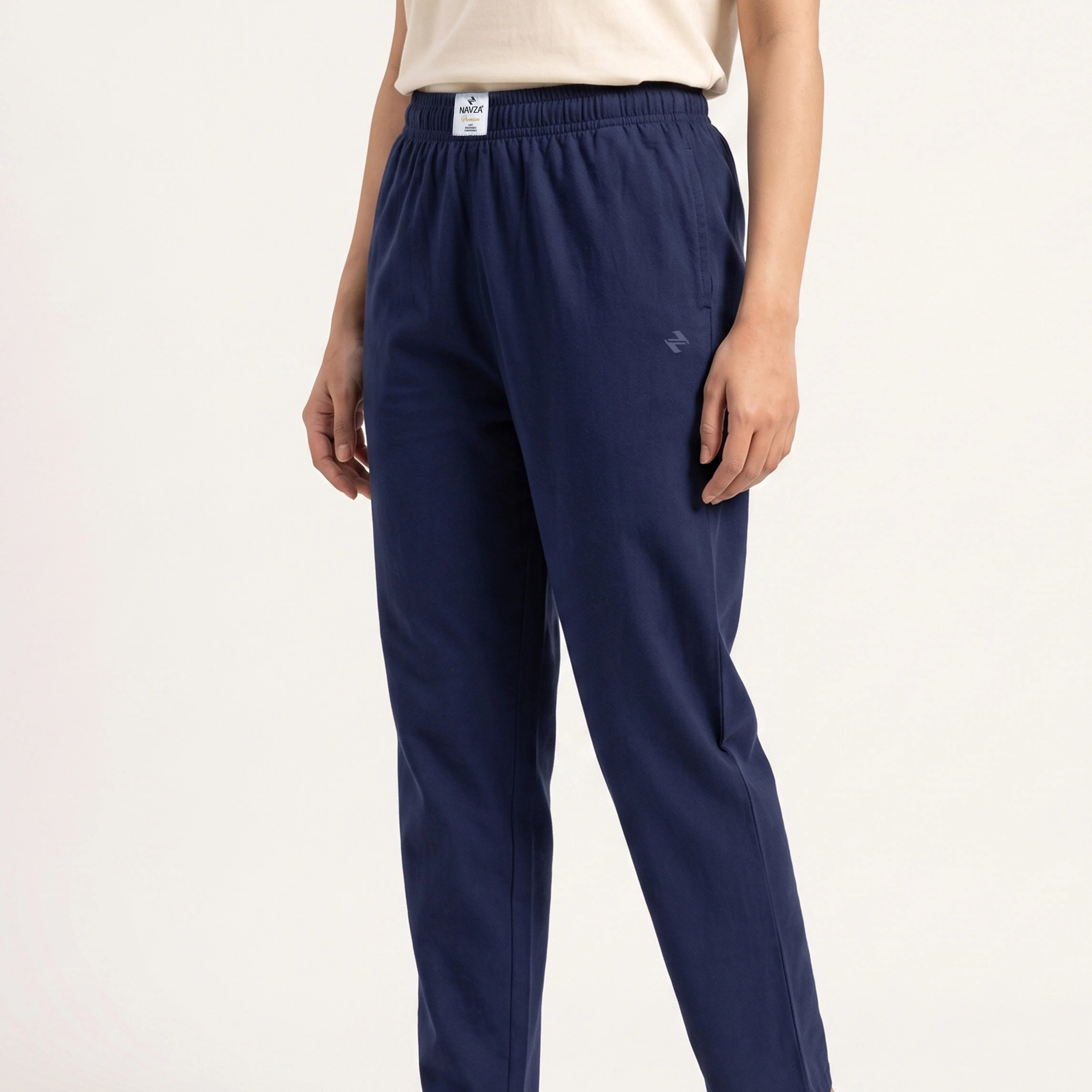 WOMEN ML JERSEY TROUSER – NAVY